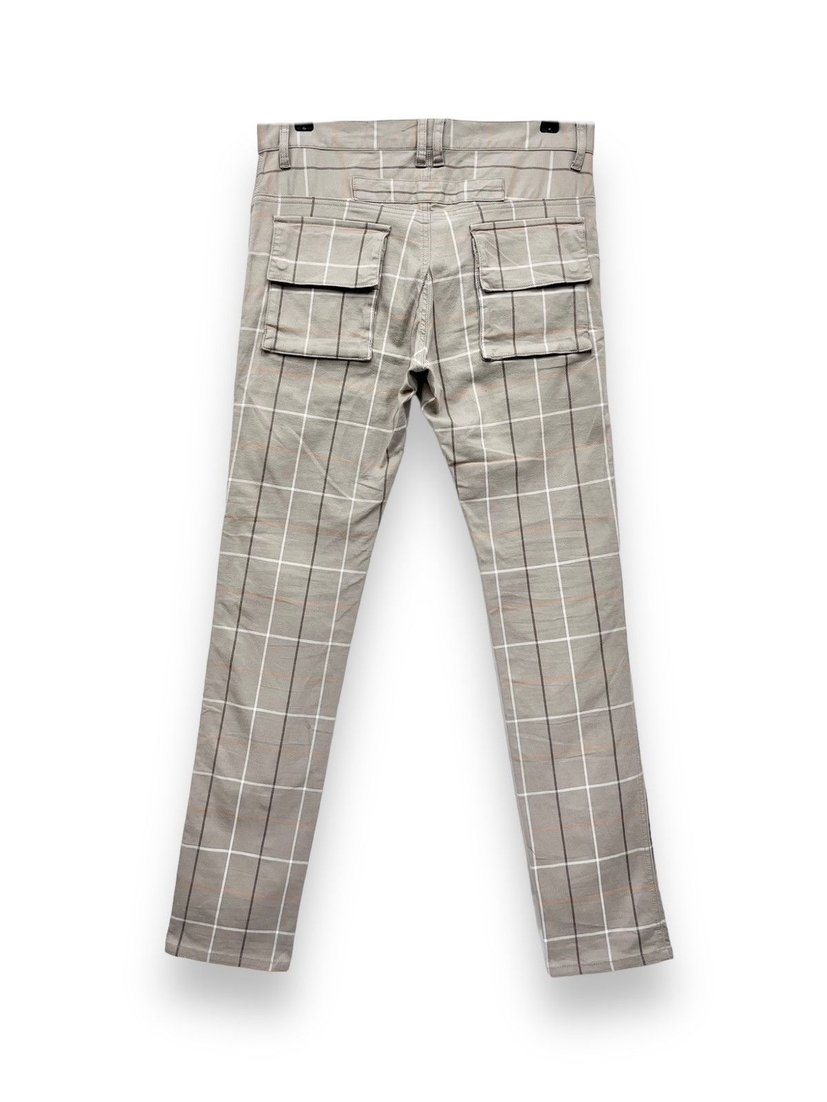 PPFM 💥DOPE🔥PPFM Punk Tartan Plaid Stretch Skinny Bush Pants Size US 29 - 4 Thumbnail
