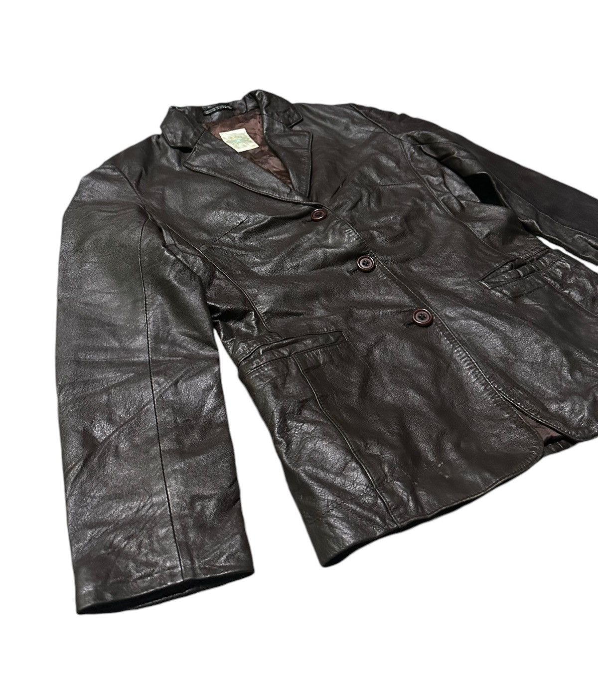 Yohji Yamamoto Ined Yohji Yamamoto leather jacket Size M / US 6-8 / IT 42-44 - 4 Thumbnail