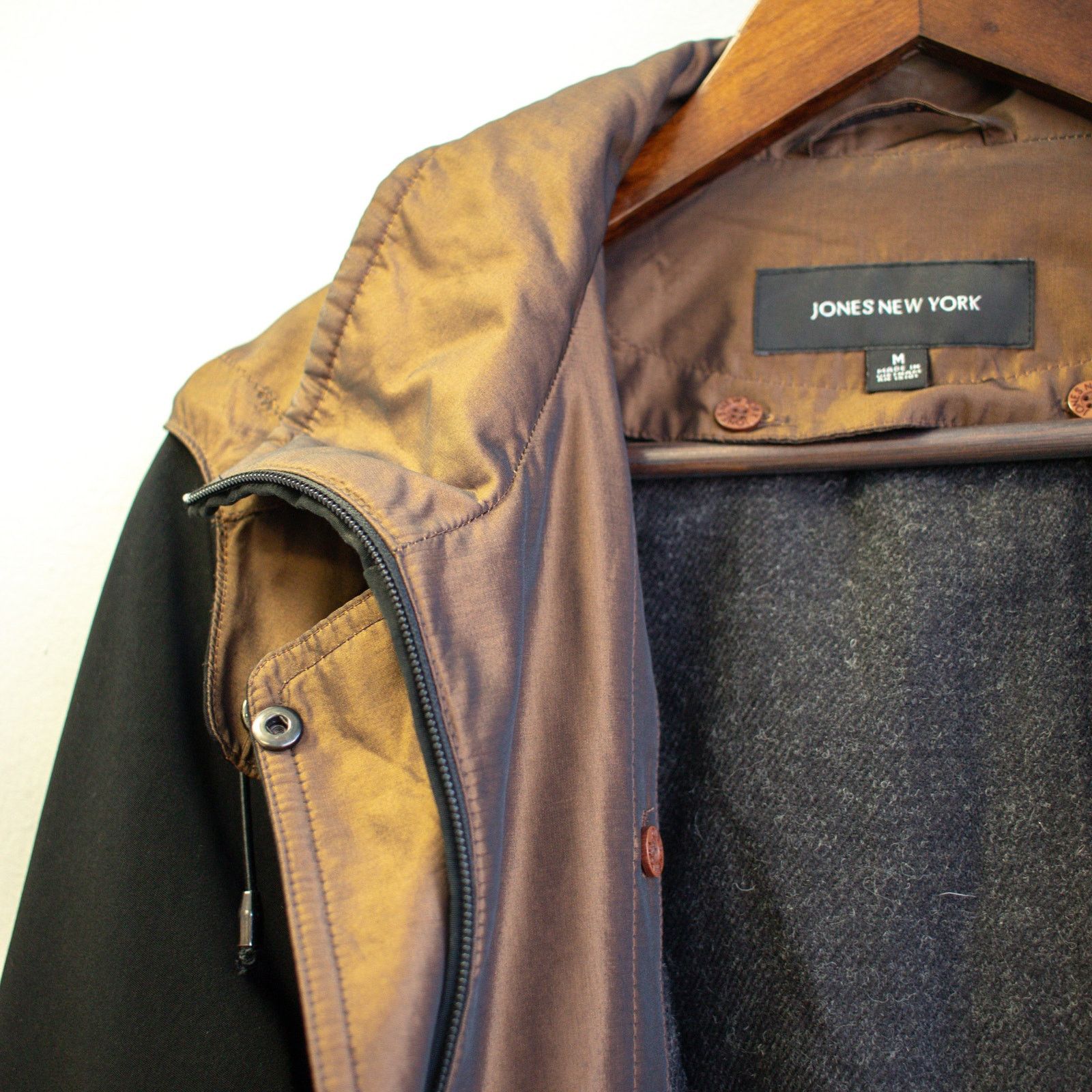 Jones New York Jones New York Lined Anorak Jacket Size Medium Size M / US 6-8 / IT 42-44 - 5 Thumbnail