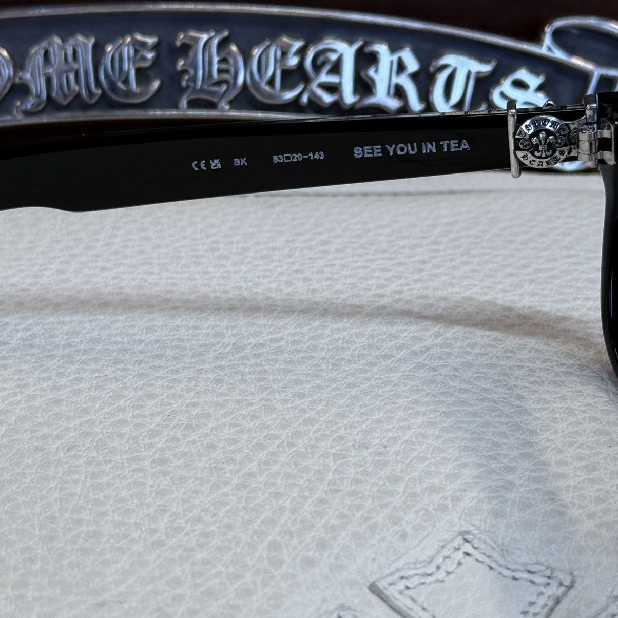 Chrome Hearts Chrome Hearts SEE YOU IN TEA Glasses Size ONE SIZE - 7 Thumbnail