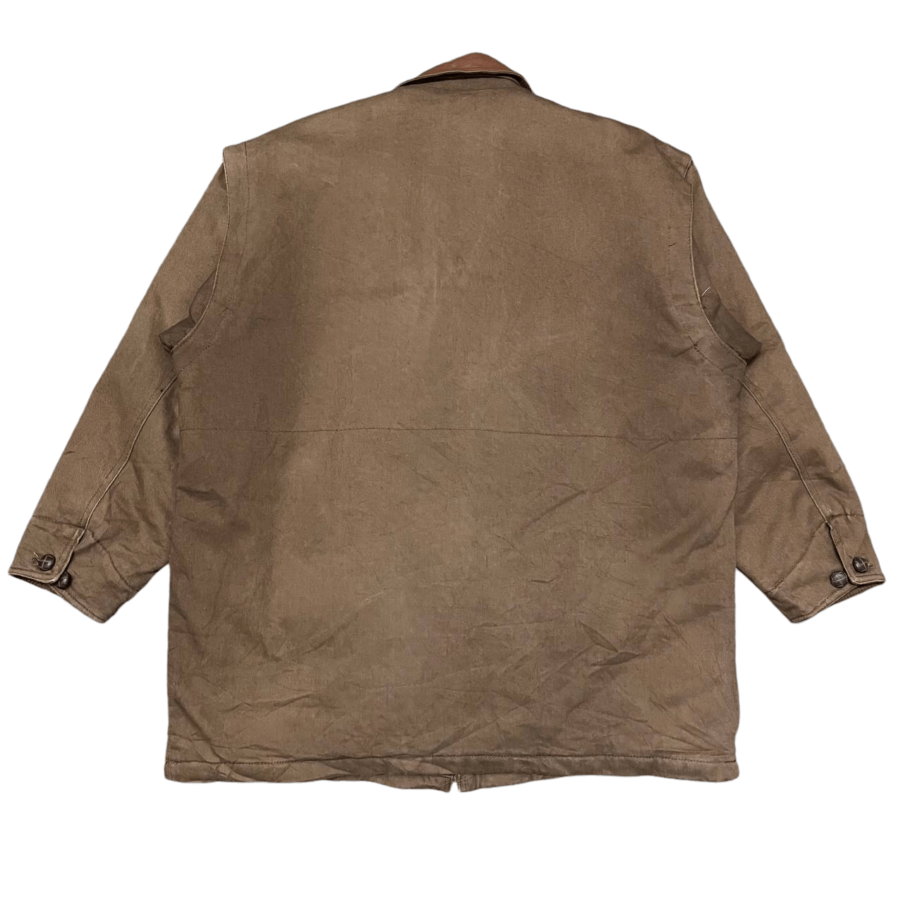 Hunter Vintage Artisanat Chore Hunting Jacket Leather Collar Size US L / EU 52-54 / 3 - 14 Thumbnail
