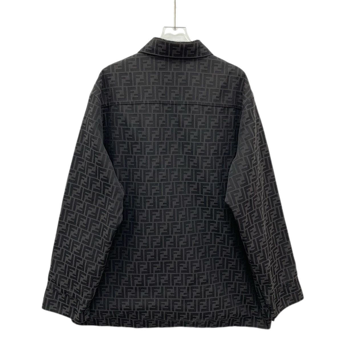 Fendi Fendi All-over FF Logo Printed Long Sleeve Shirt K26WX Size US XL / EU 56 / 4 - 2 Thumbnail