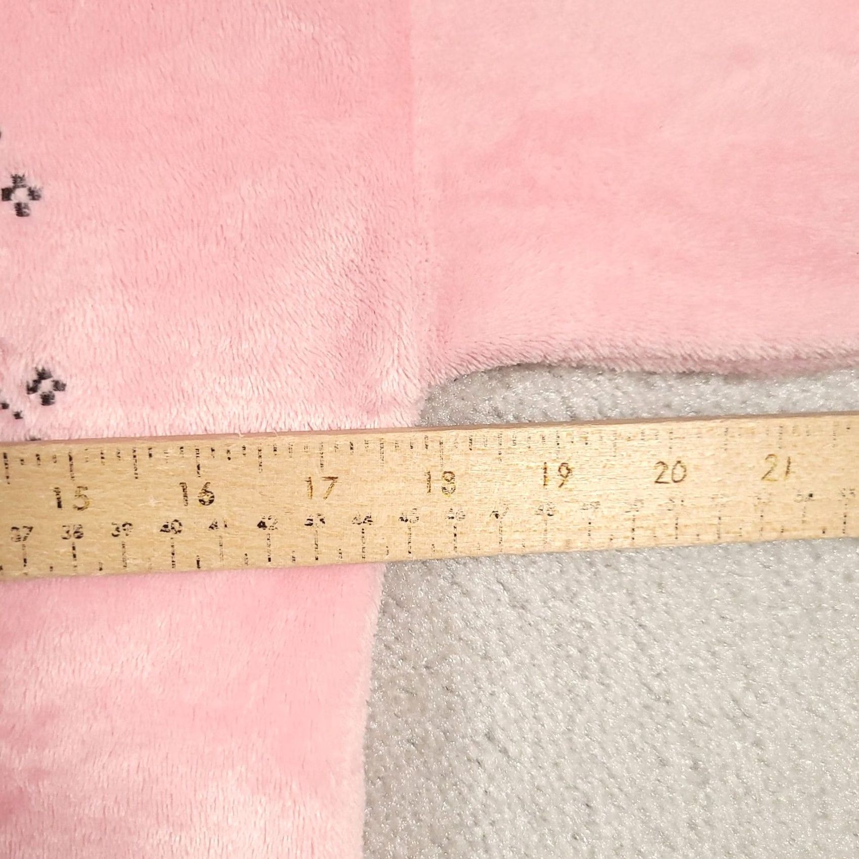 Vintage MUK LUKS Sweater Womens Small Pink Fuzzy Fleece PullOver Fair Isle Snowflake Shirt Size S / US 4 / IT 40 - 5 Thumbnail