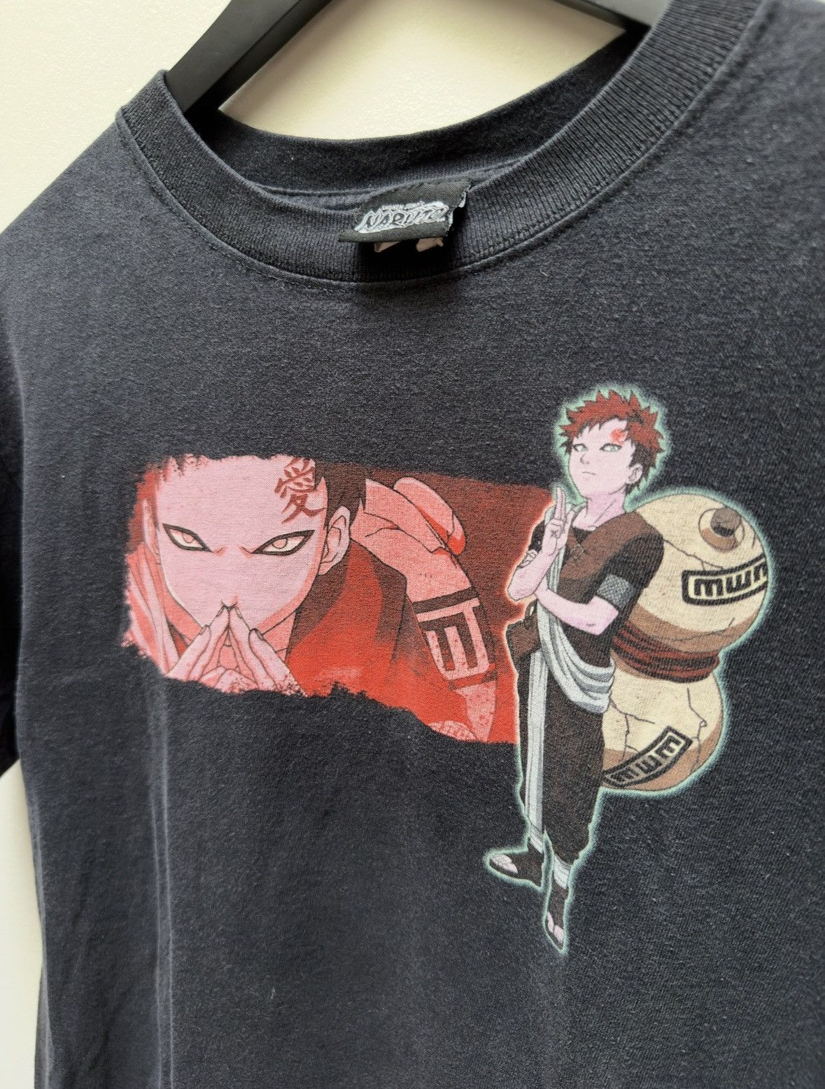 Other Vintage 2002 Naruto Gara T-Shirt Size US M / EU 48-50 / 2 - 2 Thumbnail