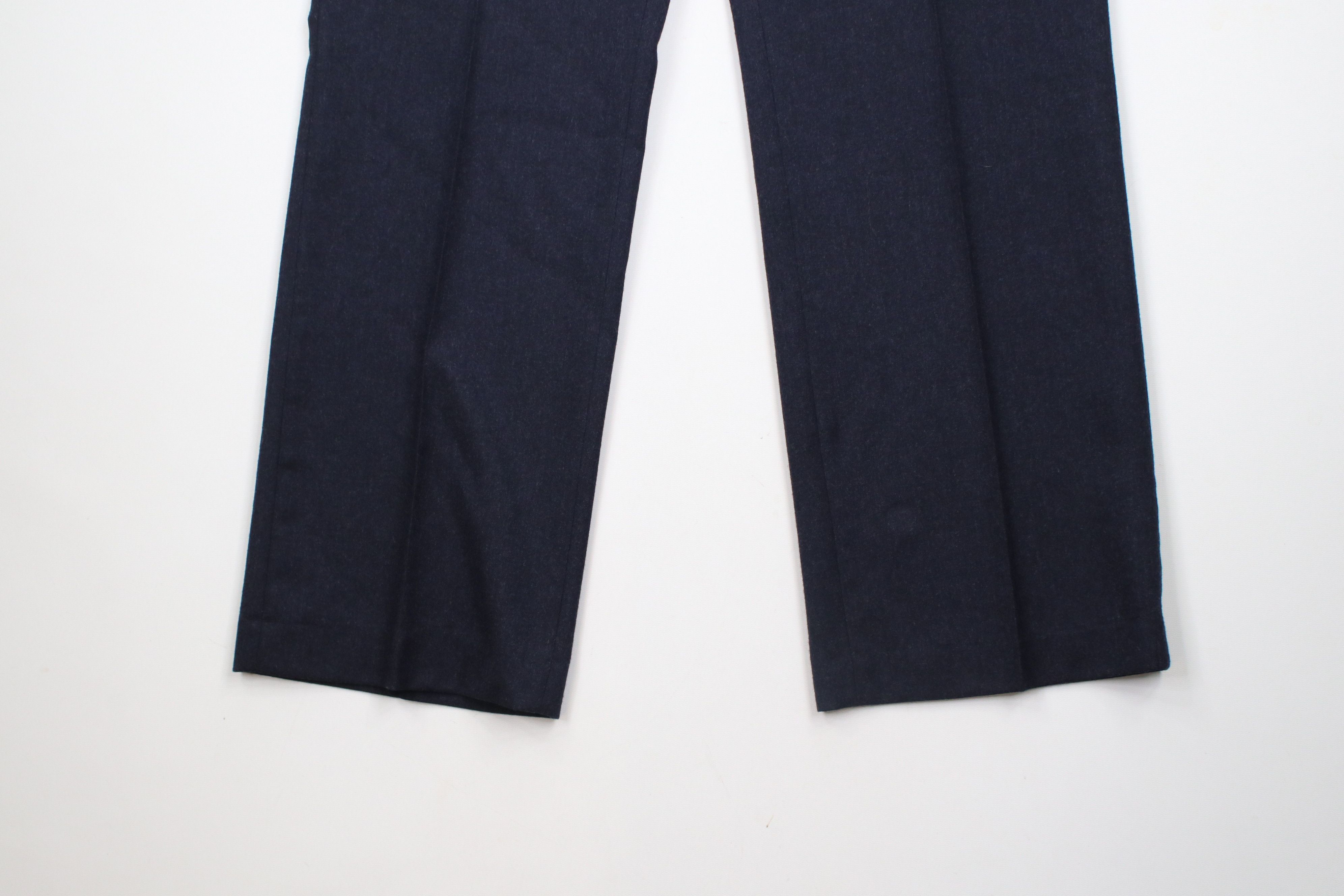 Vintage Vintage 90s Streetwear Wide Leg Chino Pants Trousers Blue Size US 34 / EU 50 - 4 Thumbnail