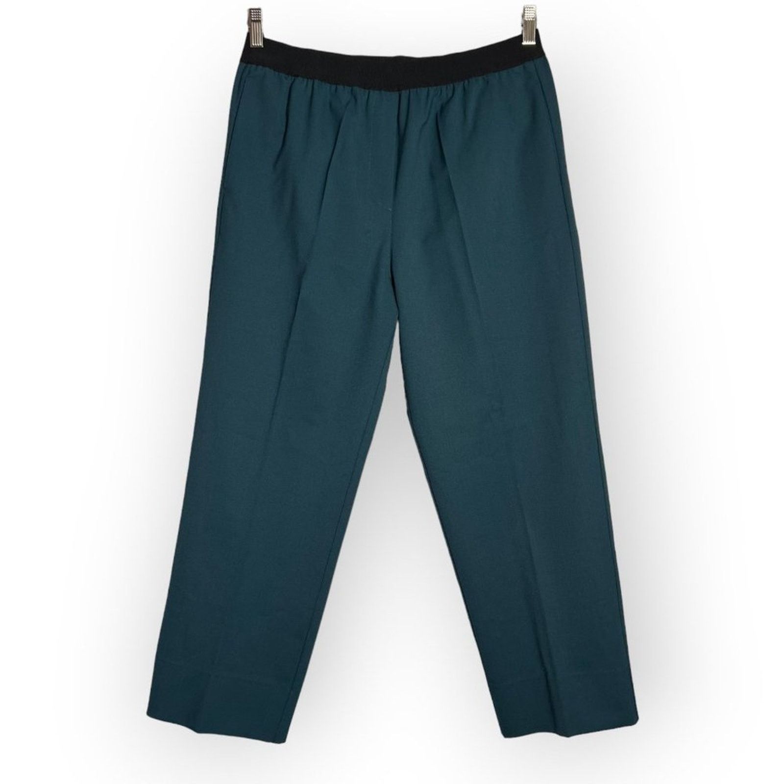 NWOT Jucca 365 Cigarette Pants Elastic SIZE L TG 48 Italy