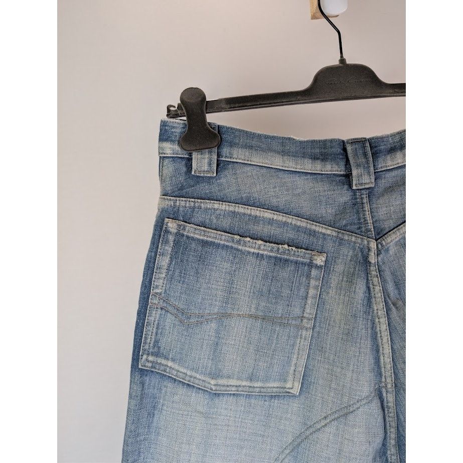 Balenciaga o1rshd1 Denim Shorts in Blue Size US 32 / EU 48 - 15 Thumbnail
