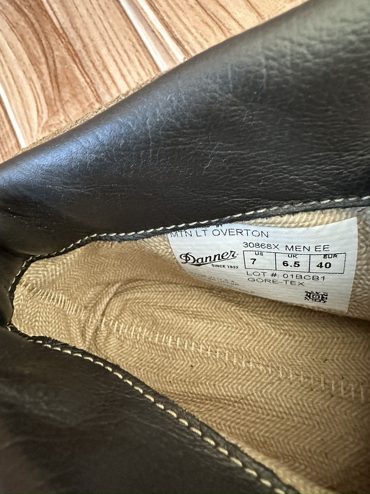 Danner DANNER Mountain Light Overton Gore-tex Brown Boots Size US 7 / EU 40 - 15 Thumbnail