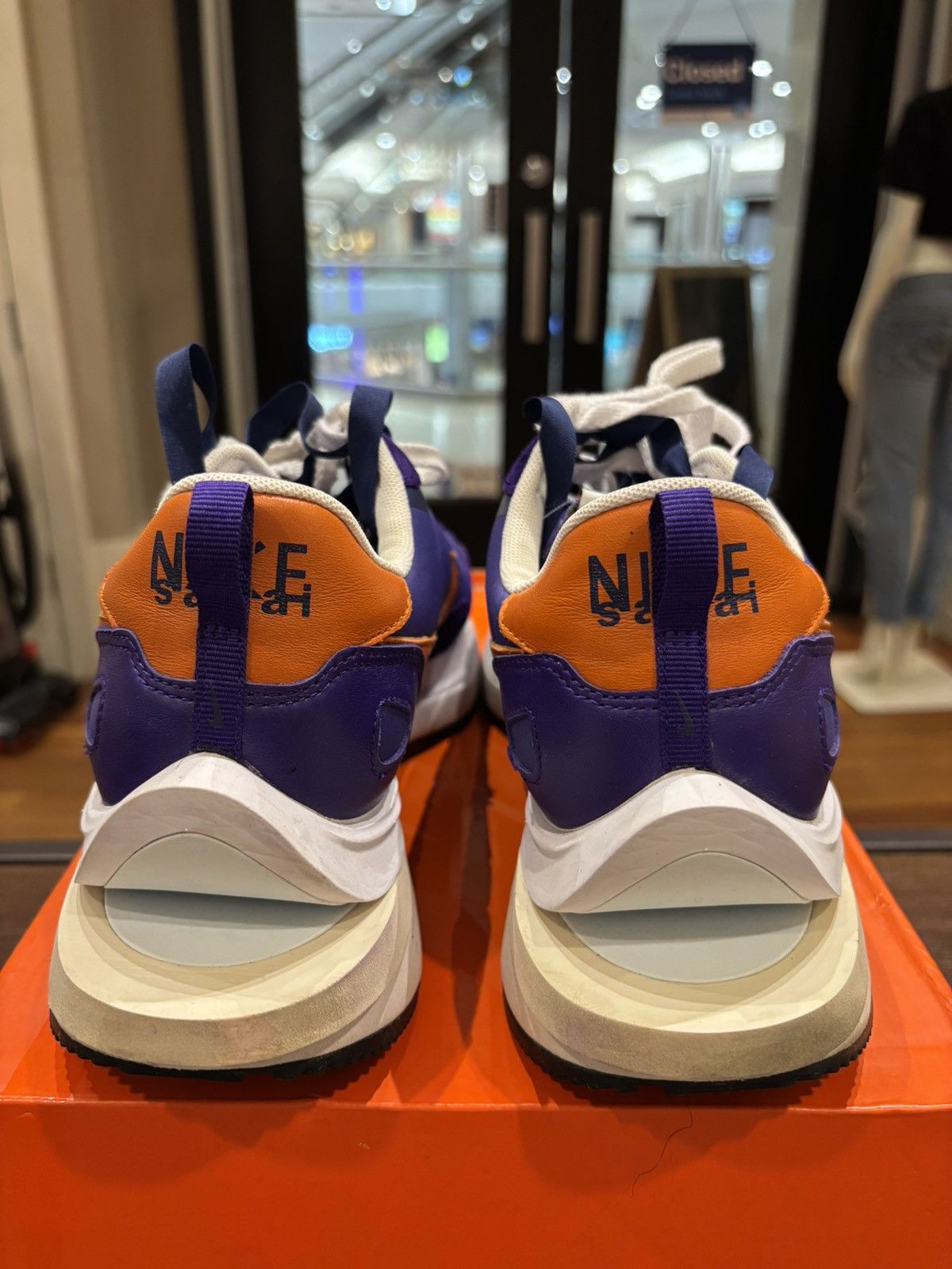 Nike × Sacai Nike Sacai VaporWaffle ‘Dark Iris’ Size US 11 / EU 44 - 3 Thumbnail