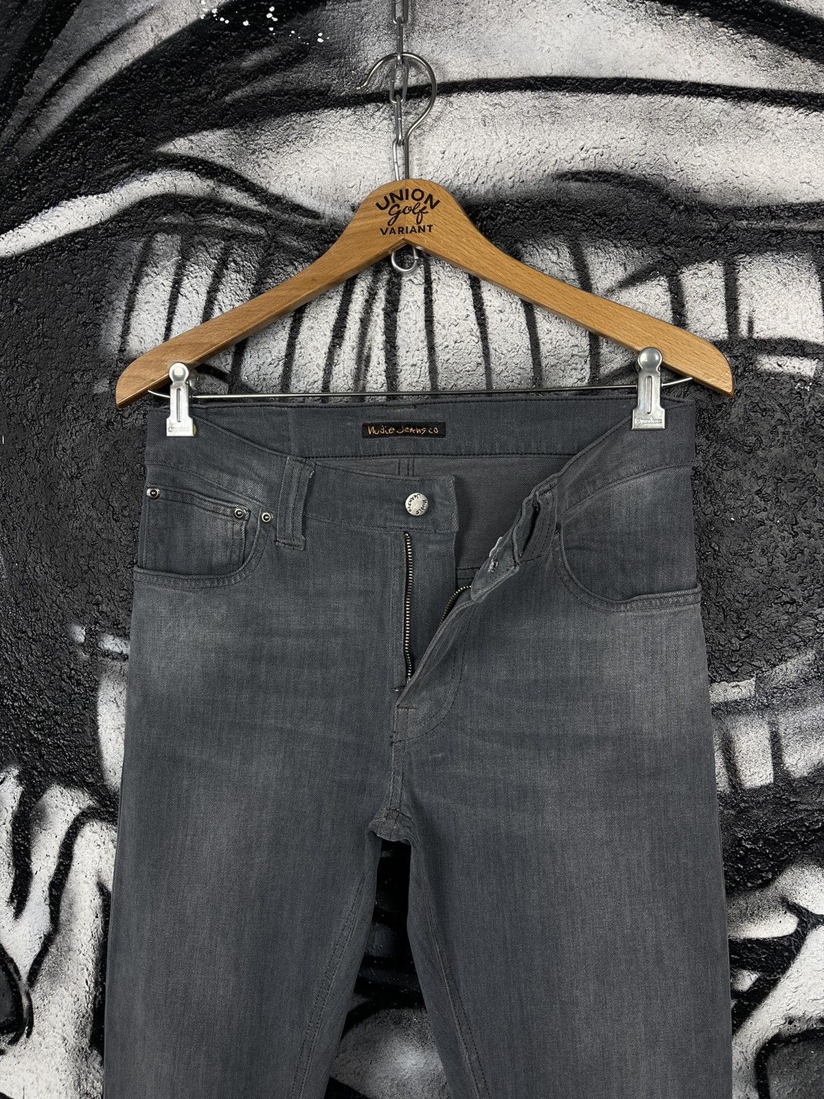 Nudie Jeans Nudie Jeans Co. Slim Fit Italian Denim Jeans Size W29 L32 Size US 29 - 6 Thumbnail