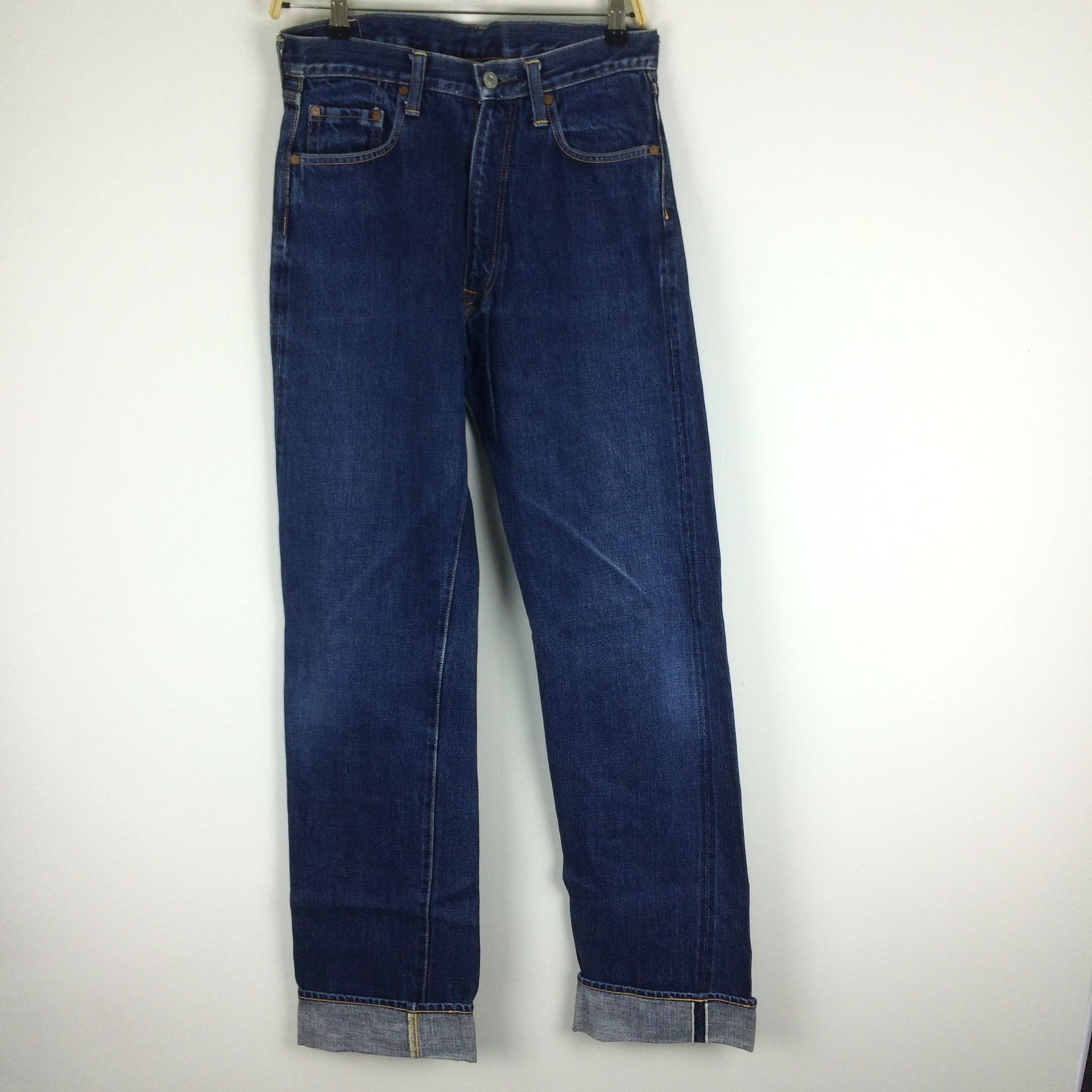 Denime × Japanese Brand X45 DENIME Japanese DENIM red selvedge jeans W31 Size US 31 - 5 Thumbnail