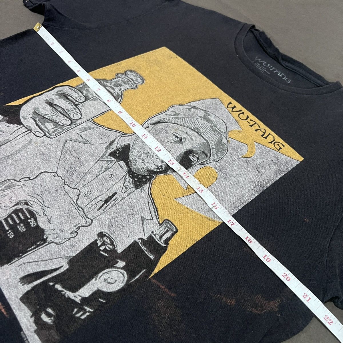 Rap Tees RZA Wu Tang Promo Tee Faded Size US L / EU 52-54 / 3 - 11 Thumbnail