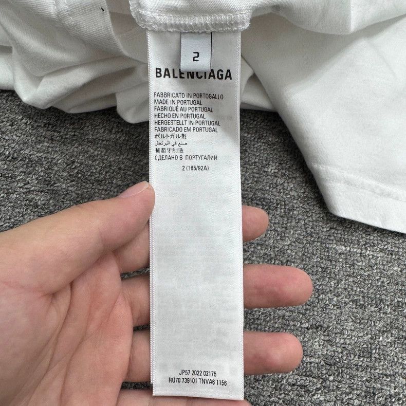 Balenciaga Balenciaga Letter printed short sleeve Size US M / EU 48-50 / 2 - 4 Thumbnail
