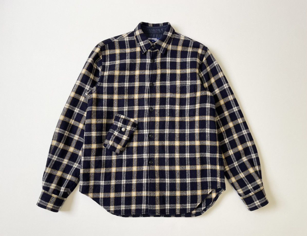 Comme des Garcons A/W 05 ‘Utility Pocket’ Check Flannel Shirt Size US M / EU 48-50 / 2 - 2 Thumbnail