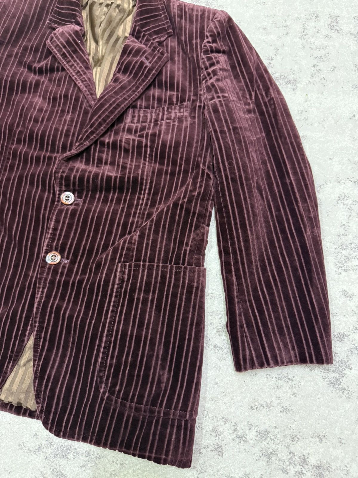 Velvet Vintage Niedieck brilliant velvet brown blazer Size US S / EU 44-46 / 1 - 4 Thumbnail