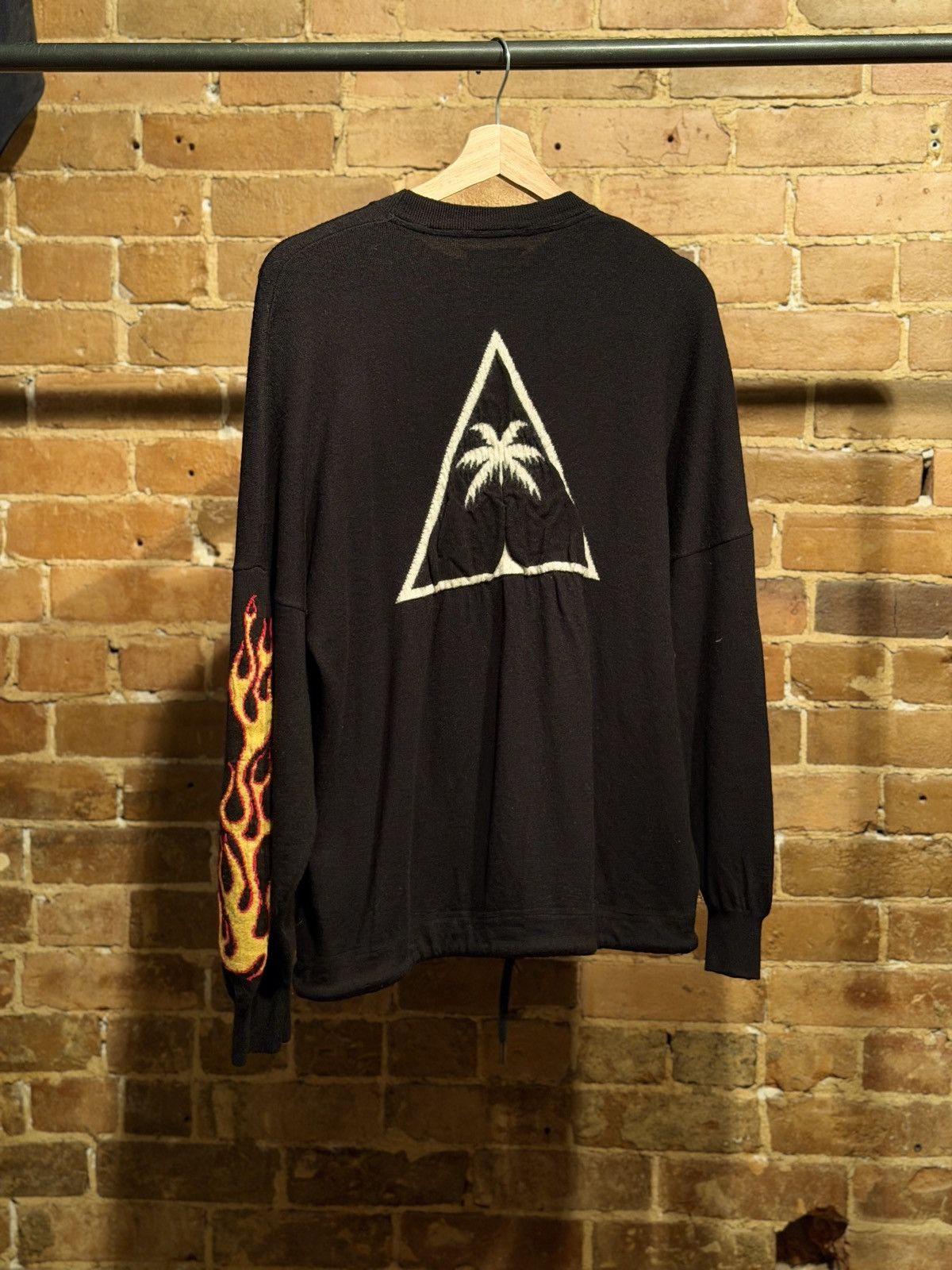 Palm Angels Palm Angels Flame Knit Size US M / EU 48-50 / 2 - 2 Thumbnail