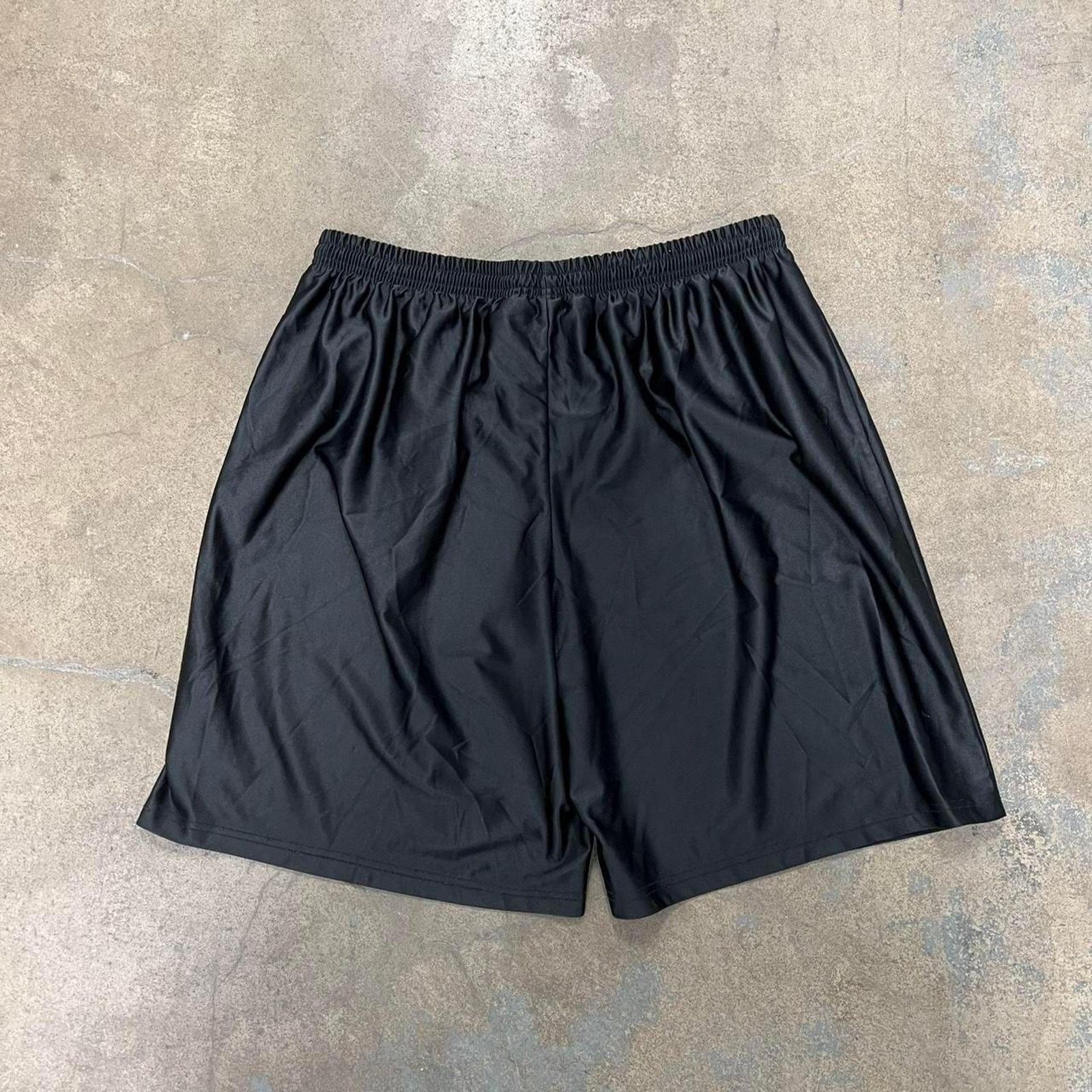 Nike Satin Nike Shorts size xl grunge baggy fit dark black y2k Size US 36 / EU 52 - 5 Thumbnail