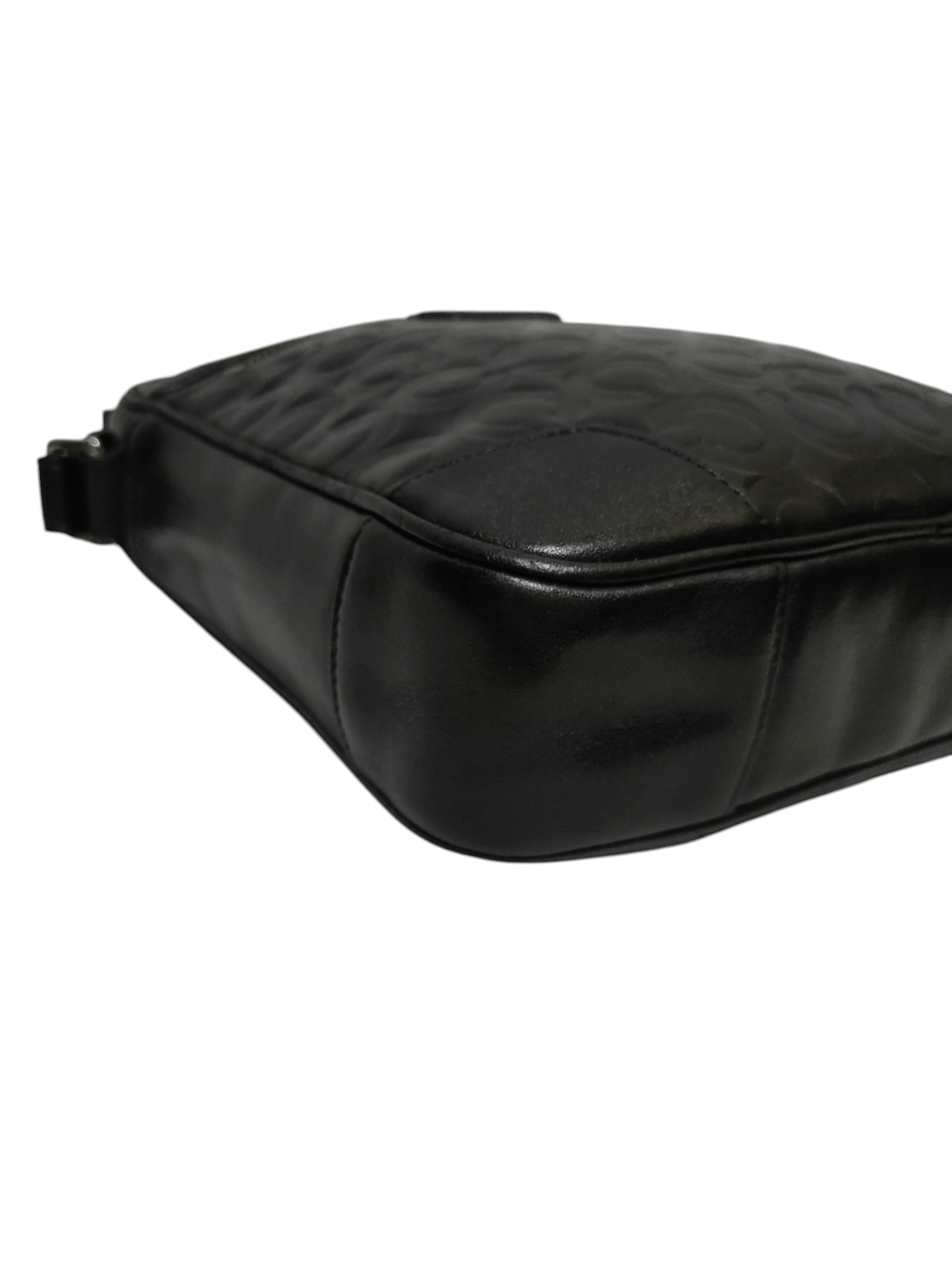 Coach Coach Bleecker OP Art Embossed Leather Large Flight Bag Size ONE SIZE - 11 Thumbnail