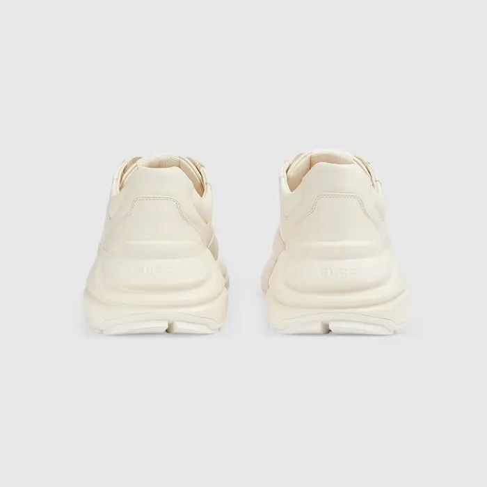 Gucci oc11z526 Interlocking G Rhyton Sneakers in Ivory Size US 14 / EU 47 - 4 Thumbnail