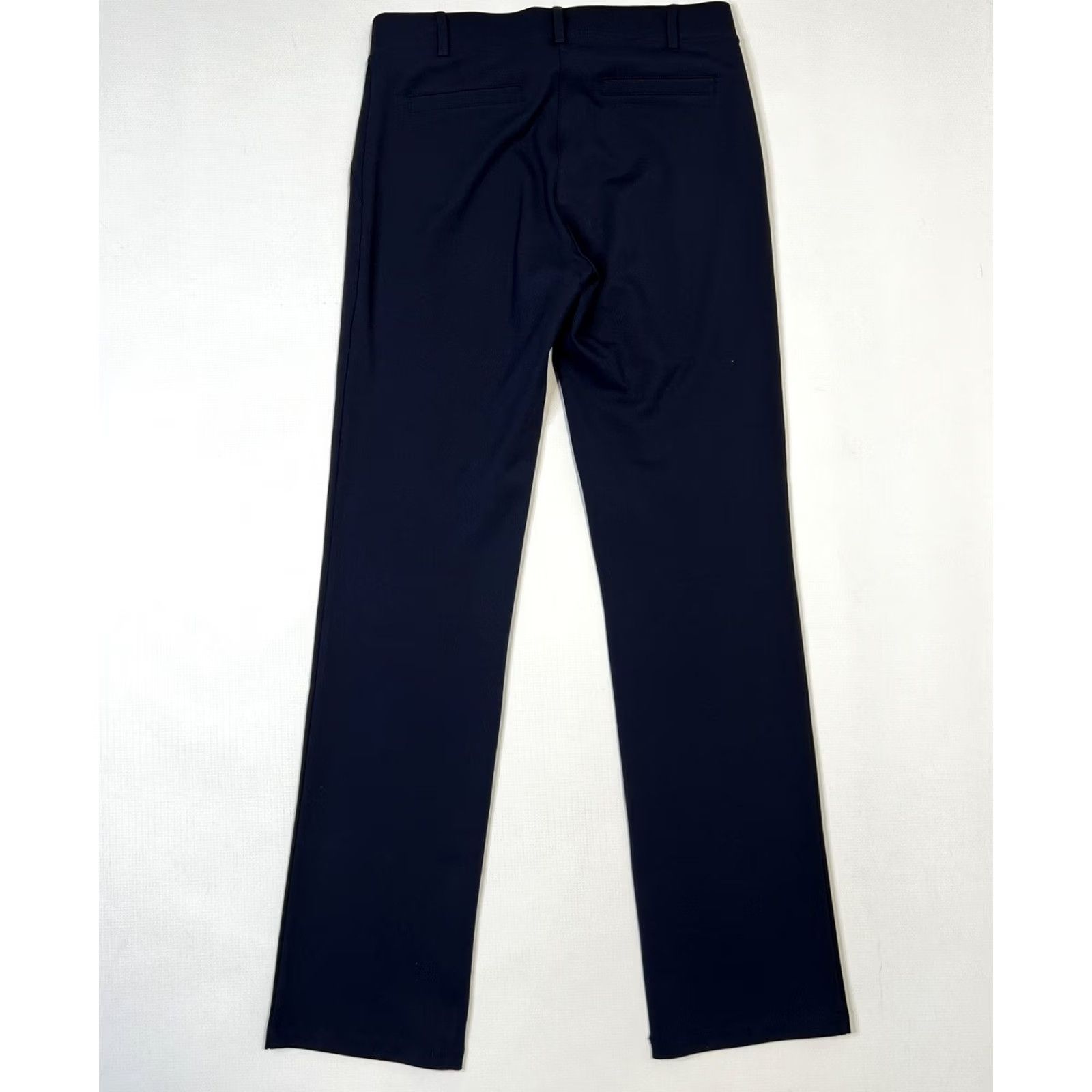 Vintage VINTAGE Betabrand Classic Dress Pant Yoga Pants Straight Blue Size Med Stretch Knit Size 32" / US 10 / IT 46 - 4 Thumbnail