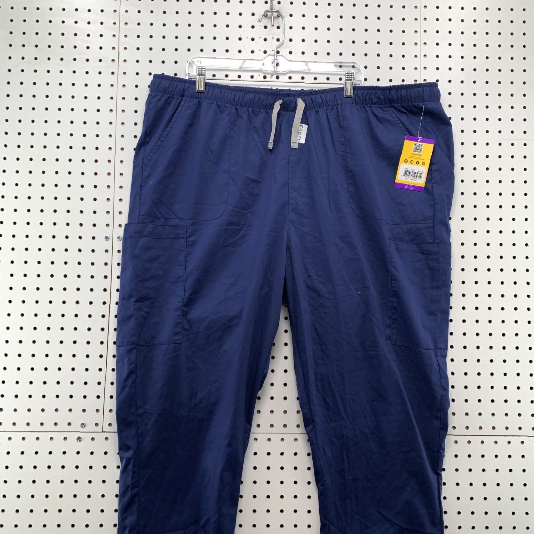 Vintage VINTAGE WonderWink Scrub Bottom Womens 3XL Blue Navy 44X33 Scrub Bottoms Womens 3XL Blue Size 36" / US 14 / IT 50 - 2 Thumbnail