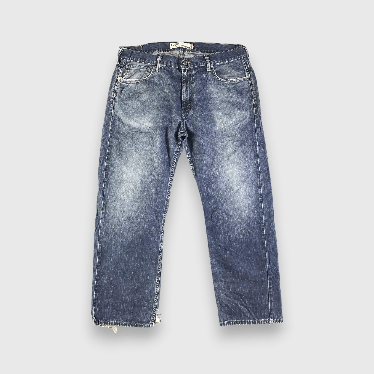 Levi's Vintage Blue Wash Levis 569 Jeans-J4133 Size US 38 / EU 54 - 1 Thumbnail