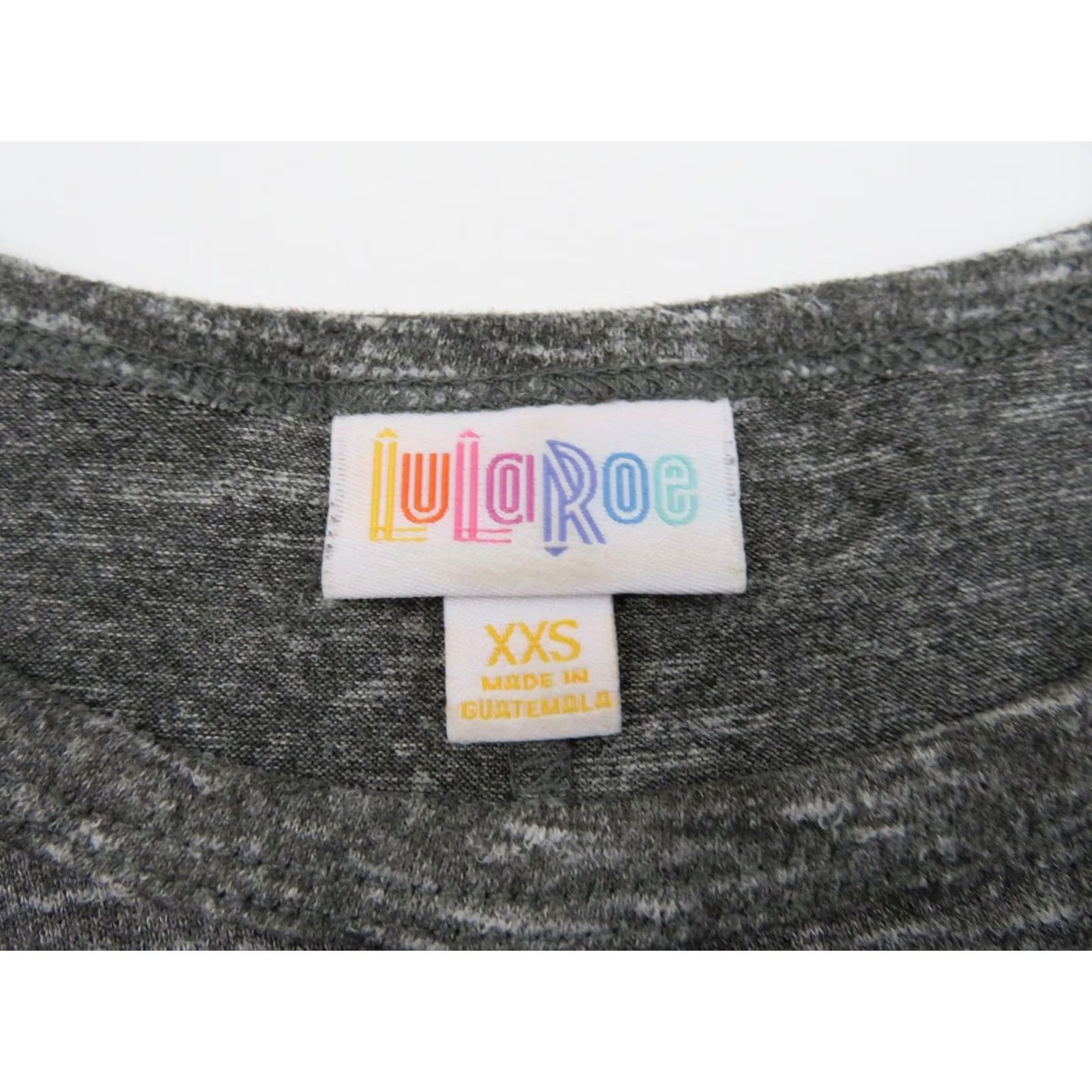 Vintage Lularoe Carly Dress Solid Gray 2XS Swing Tunic Dress Women XS? Size XXS / US 00 / IT 34 - 5 Thumbnail