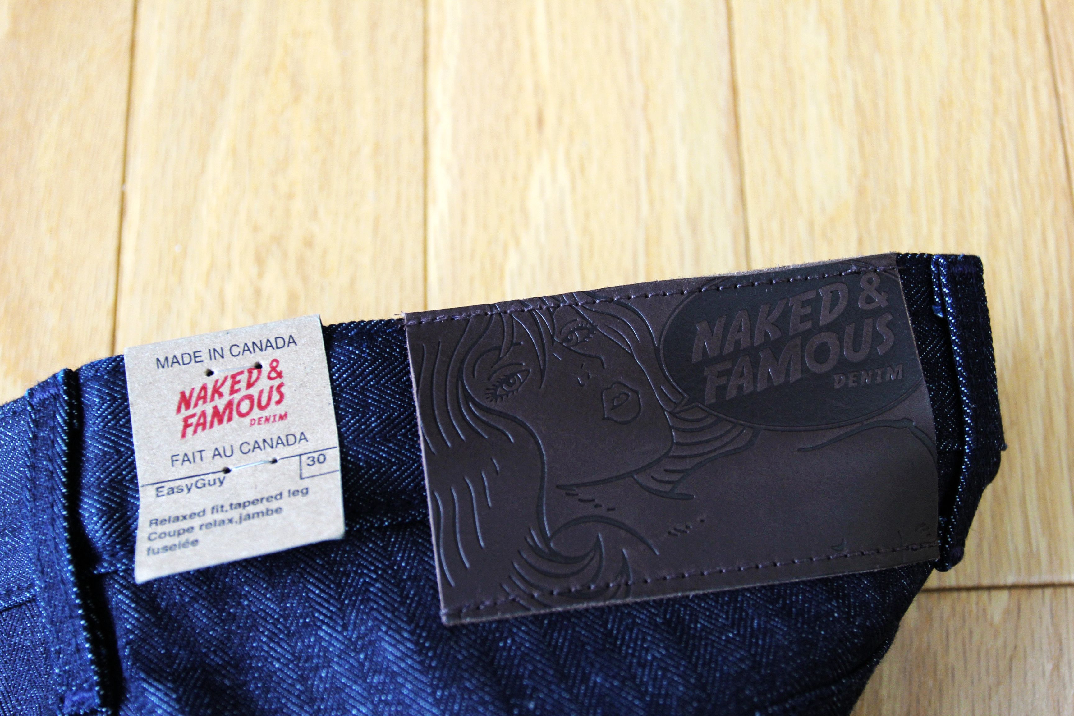 Naked & Famous BNWT AW23 NAKED & FAMOUS HERRINGBONE EASY GUY JEANS 30 Size US 30 / EU 46 - 9 Thumbnail