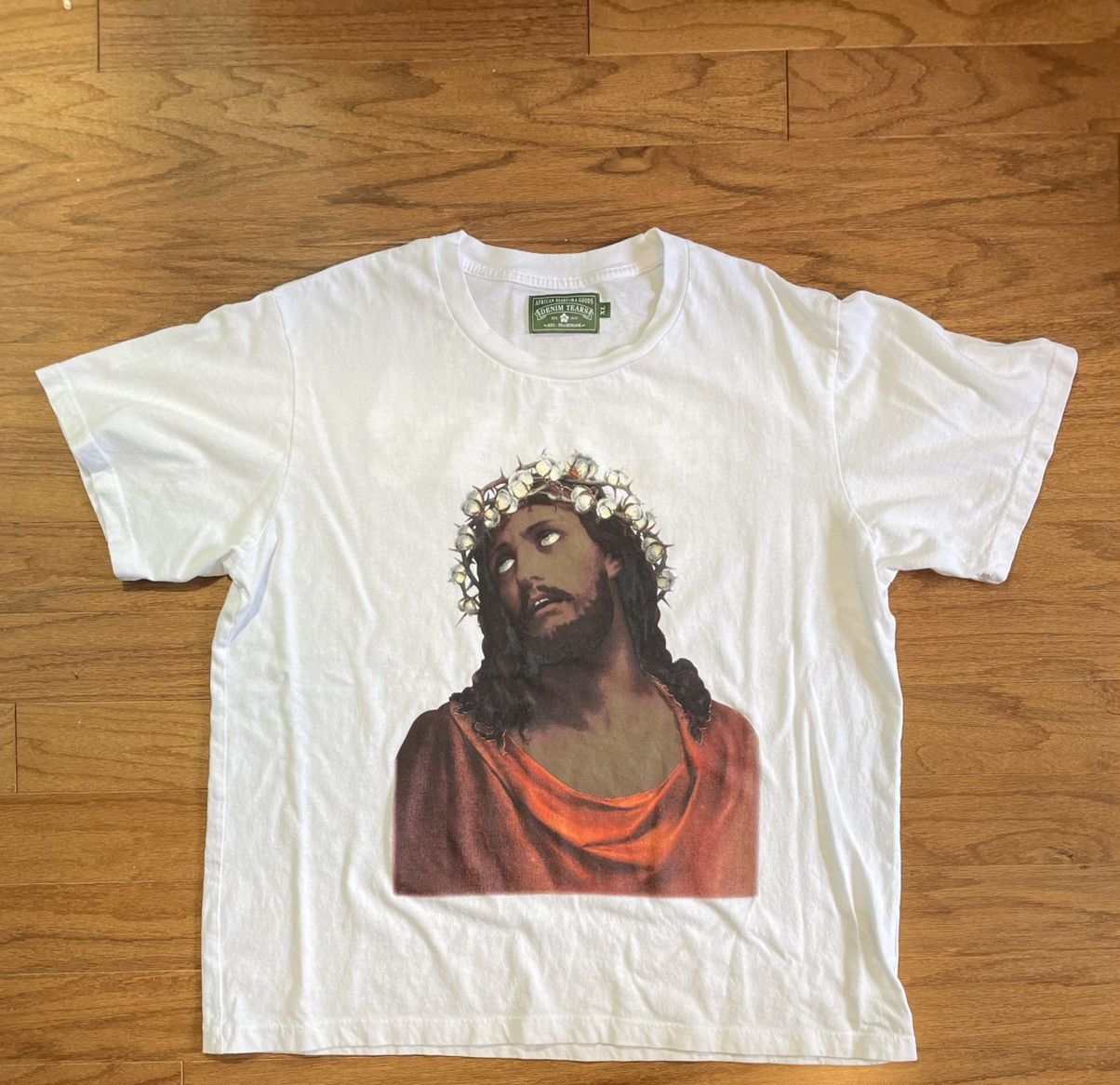 Denim Tears Crown Made of Cotton Tee XXL