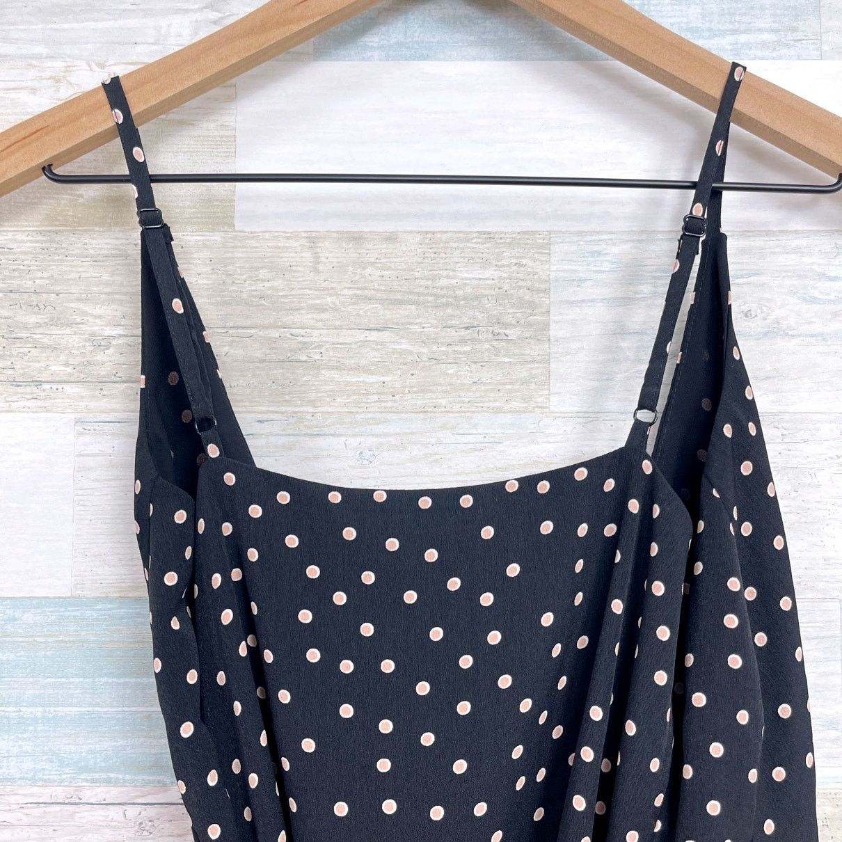 Other Joy Joy Sleeveless Ruffle Tie Dress Black Polka Womens XS Size XS / US 0-2 / IT 36-38 - 5 Thumbnail