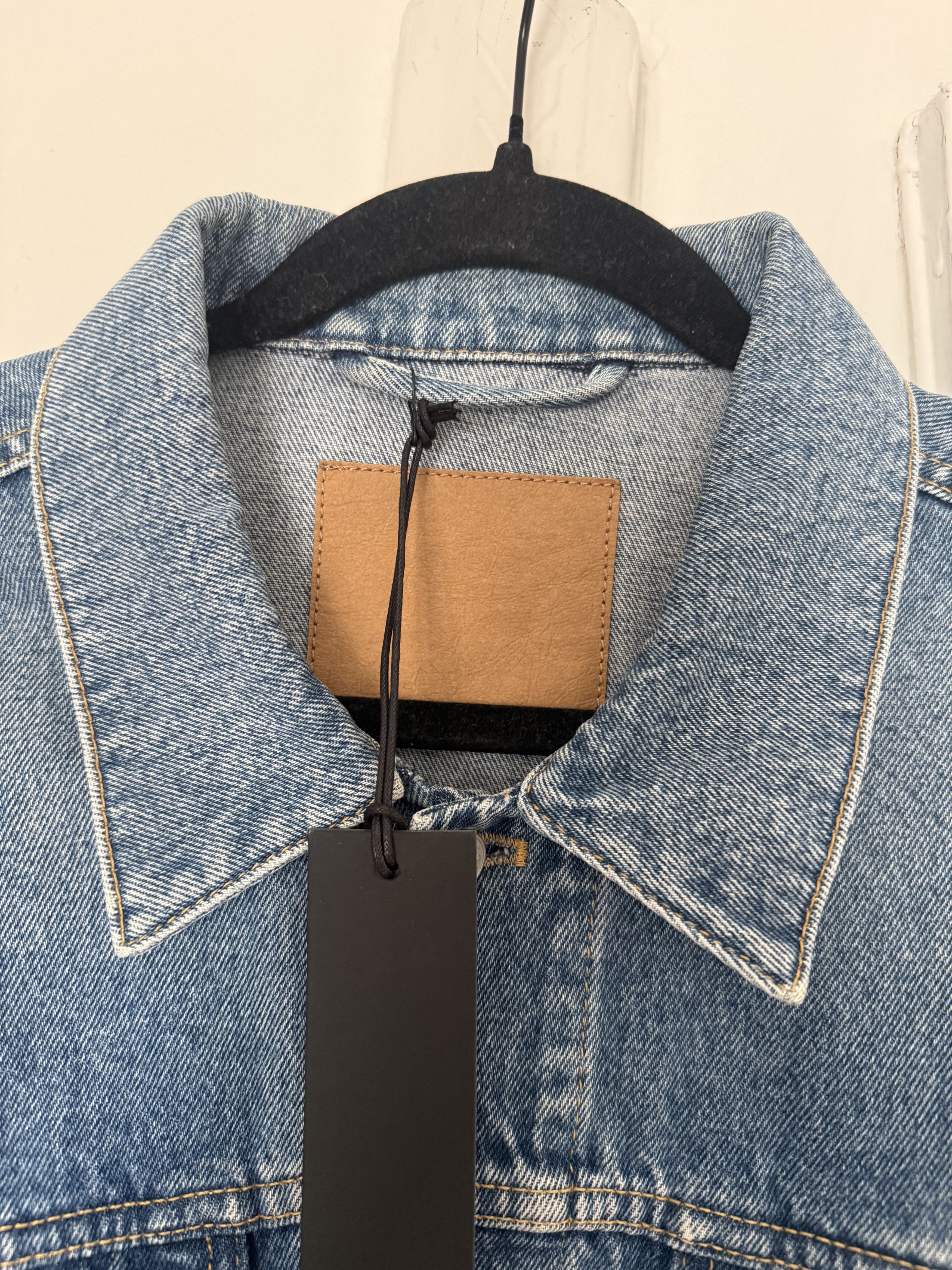 Balenciaga Swing Denim Jacket Size US M / EU 48-50 / 2 - 7 Thumbnail