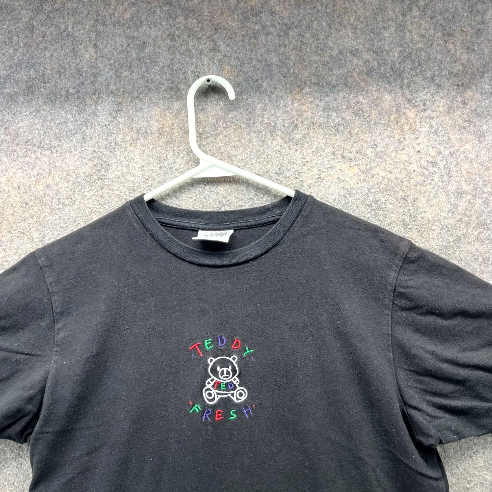 Teddy Fresh Teddy Fresh Shirt Mens M Black Cotton Logo Crewneck T-Shirt Size US M / EU 48-50 / 2 - 6 Thumbnail
