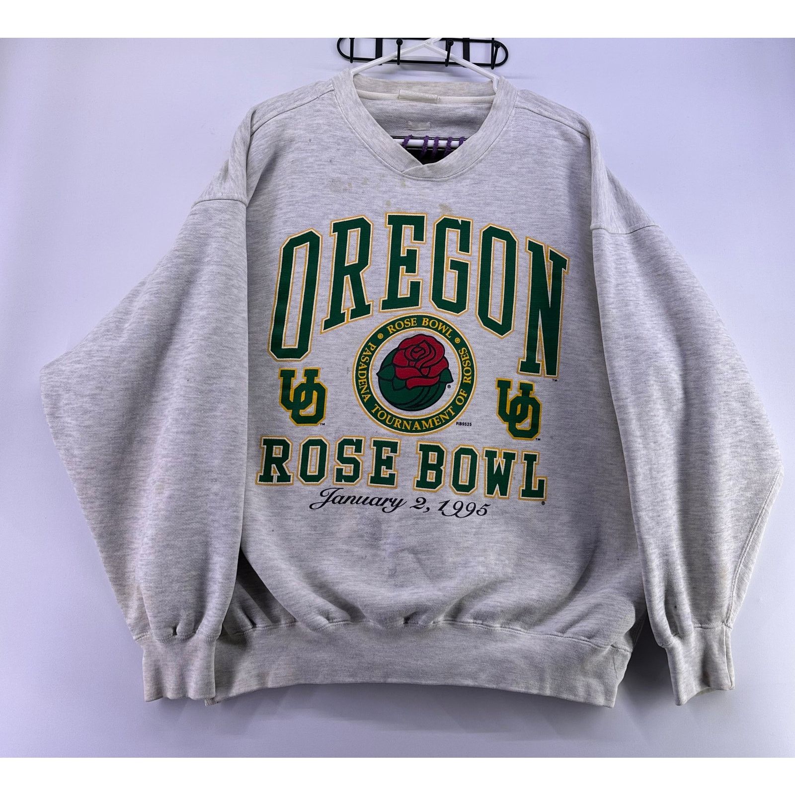 & Other Stories Vintage 1995 Oregon Rose Bowl Jan 2nd Gray Crewneck Size XL Size US XL / EU 56 / 4 - 3 Thumbnail