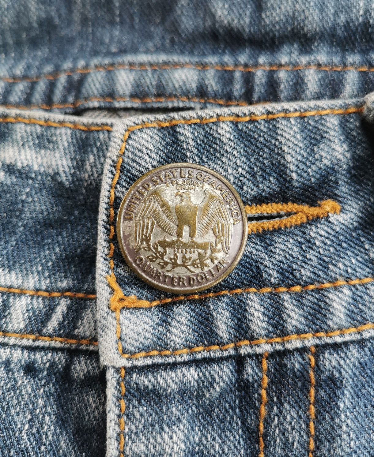 Japanese Brand Original Jeans E Pluribus Unum Zipper Jeans Size US 36 / EU 52 - 9 Thumbnail
