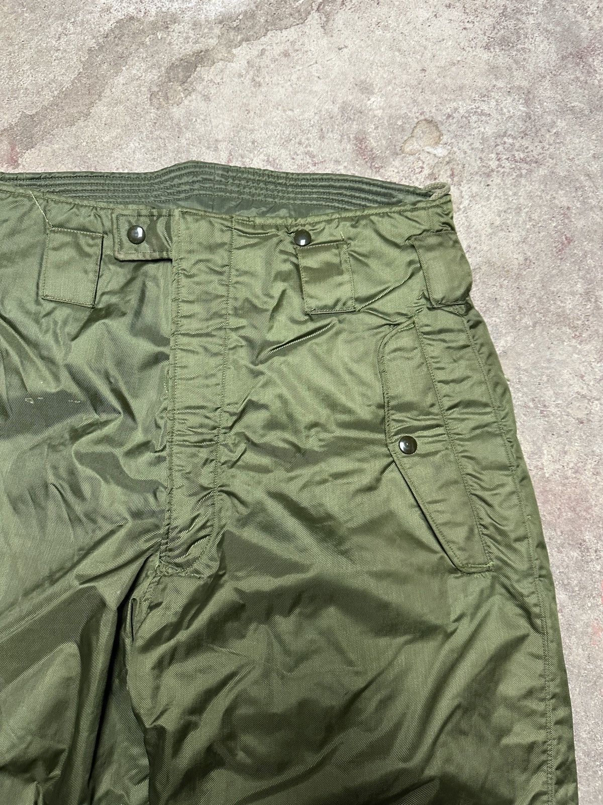Vintage USN Military Insulated Extreme Cold Weather cargo deck pant Size US 34 / EU 50 - 4 Thumbnail