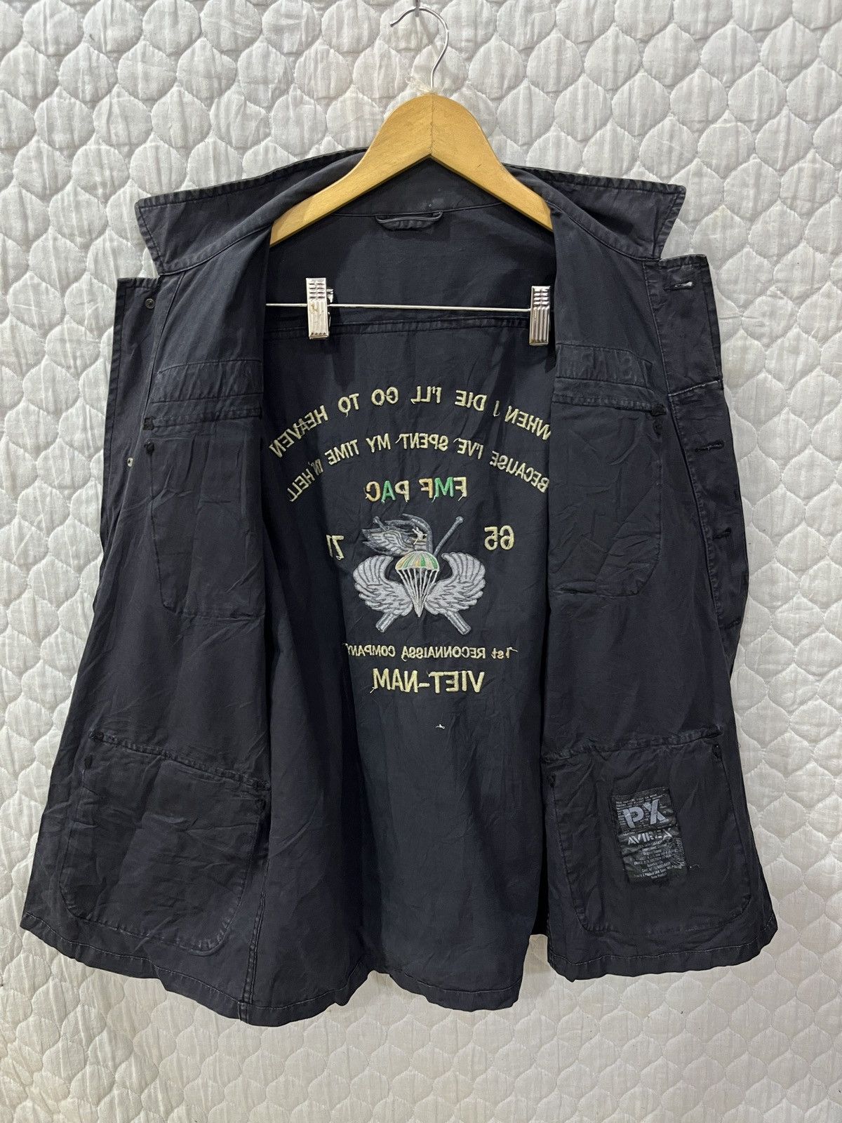 Avirex (Zzzz)🔥🔥RARE AVIREX US ARMY NAM WAR JACKET Size US M / EU 48-50 / 2 - 8 Thumbnail