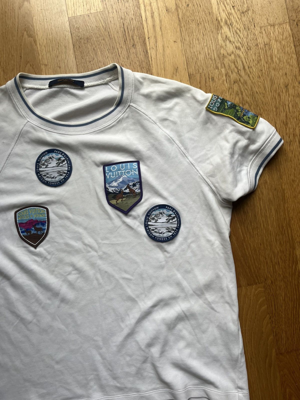 Louis Vuitton Louis Vuitton National Parks Patch T-shirt White Size US M / EU 48-50 / 2 - 4 Thumbnail
