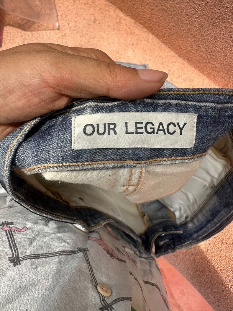 Our Legacy our legacyPrinted jeans 2505-Nextarrow Size US 31 - 5 Thumbnail