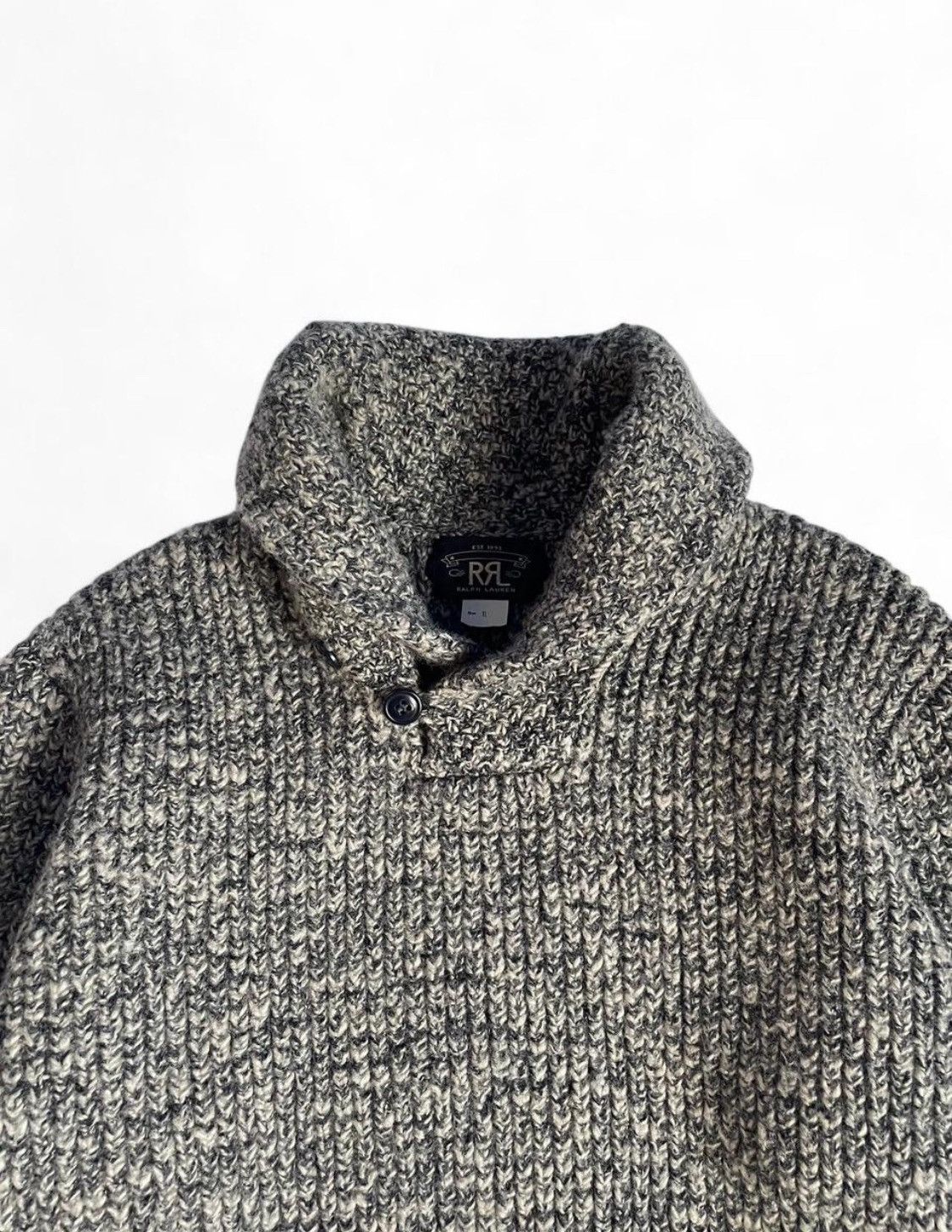 RRL Ralph Lauren Rare made in USA Ralph Lauren Double R RRL heavy sweater Size US M / EU 48-50 / 2 - 7 Thumbnail