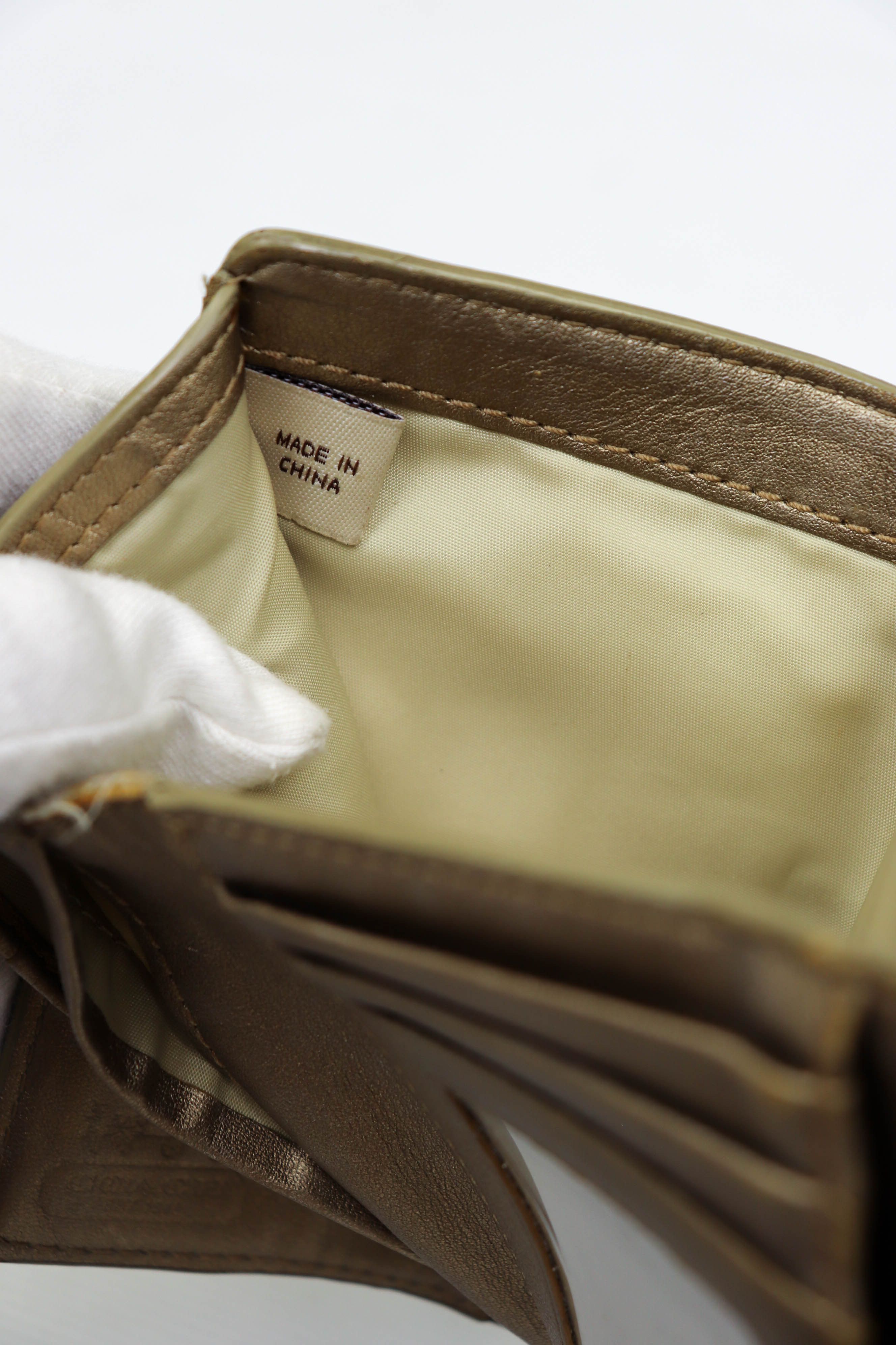 Coach Coach Vintage Beige Monogram Small Wallet Size ONE SIZE - 12 Thumbnail