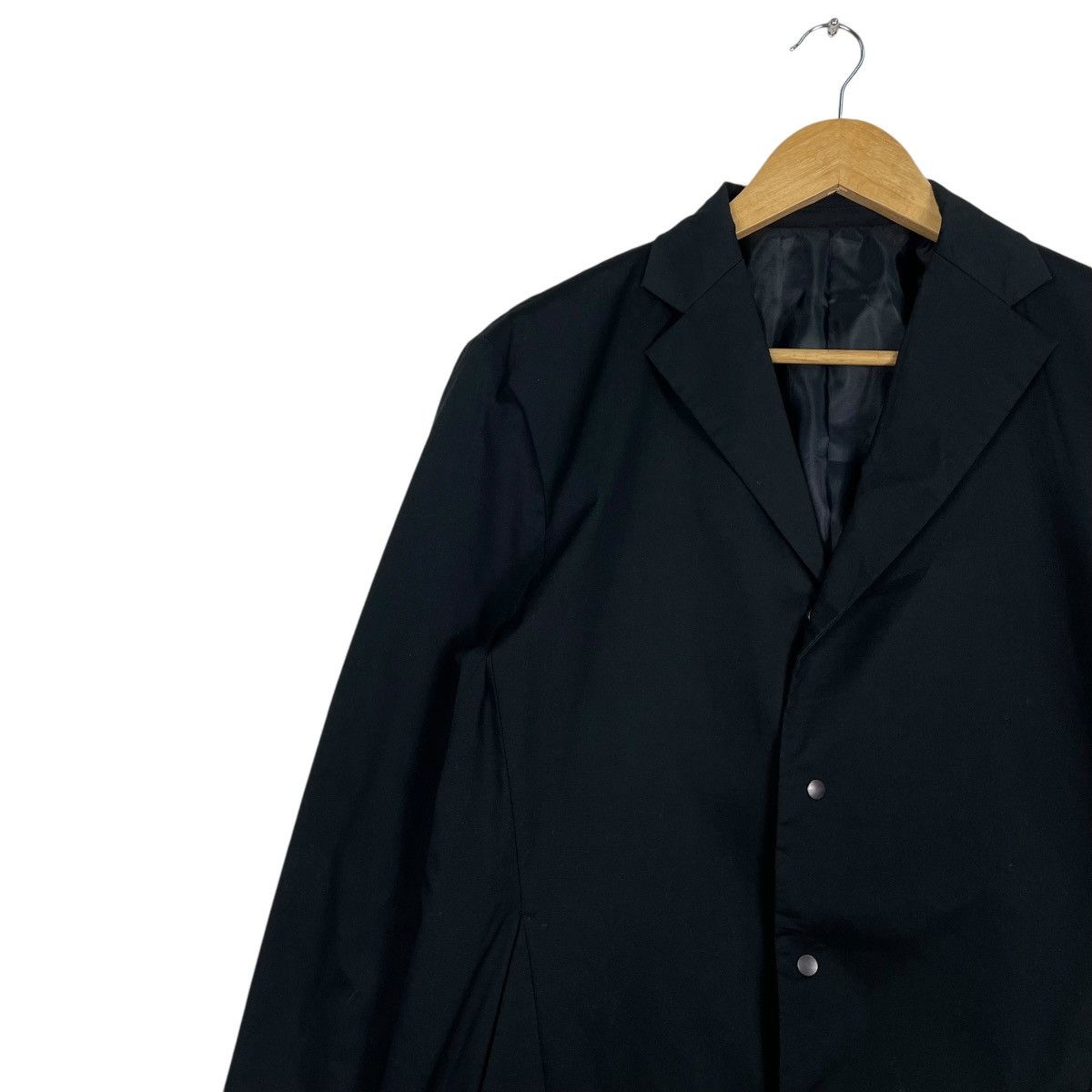 Designer × Japanese Brand 💥TODD OLDHAM LINEN BLACK JACKET Size US M / EU 48-50 / 2 - 6 Thumbnail