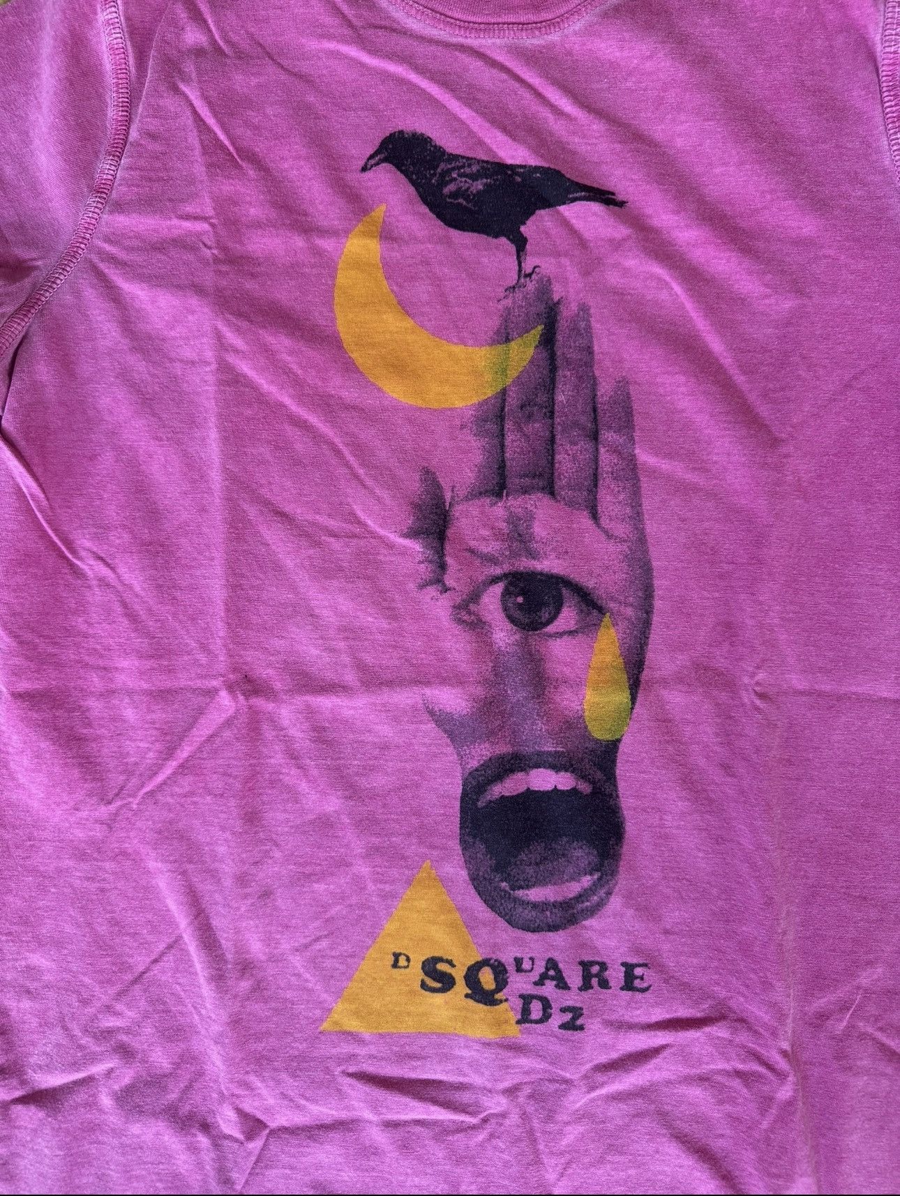Dsquared2 DSQUARED2 Pink Hand T-Shirt Size US S / EU 44-46 / 1 - 2 Thumbnail