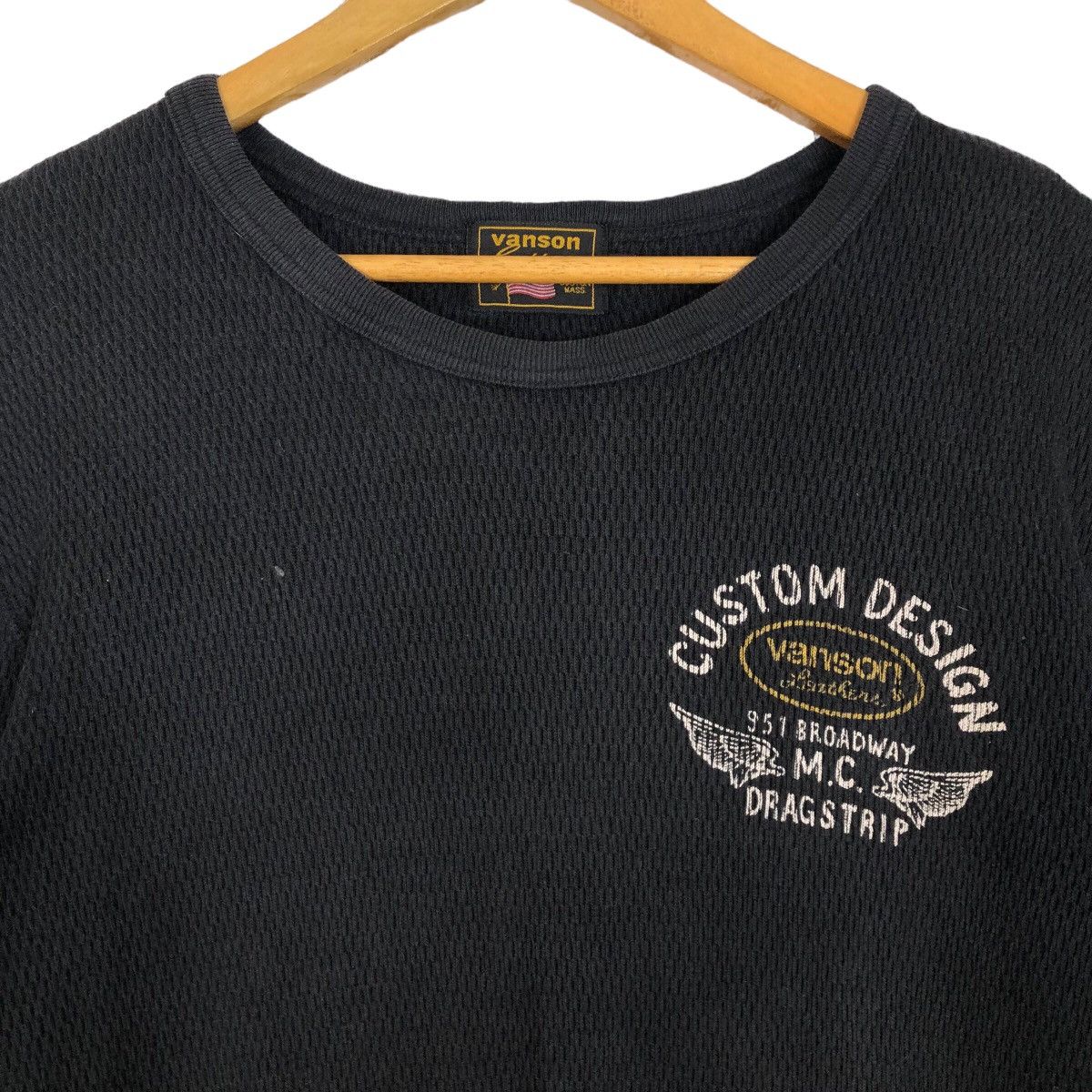 Vanson Leathers Vintage Vanson Cottons Crewneck Sweatshirt Pullover Big Logo Size US S / EU 44-46 / 1 - 7 Thumbnail