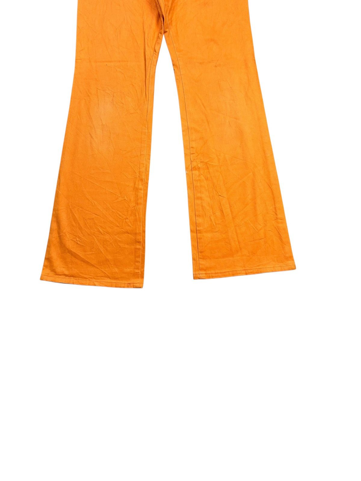 Hysteric Glamour 2000s Angel Blue - Flared Orange Pants Size US 28 / EU 44 - 3 Thumbnail