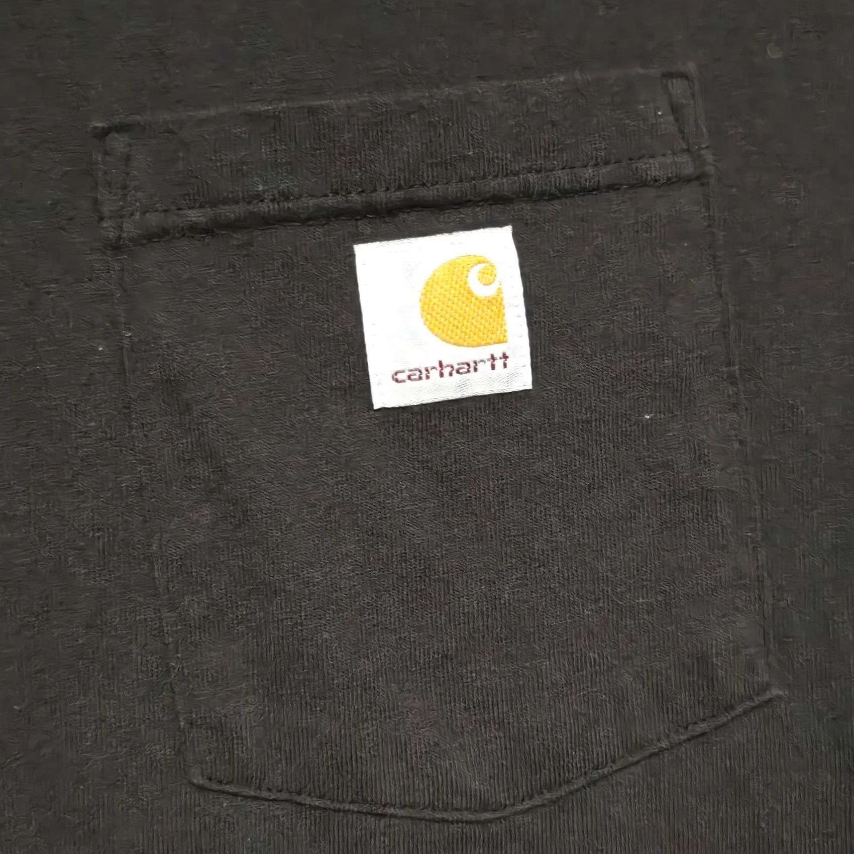 Carhartt Carhartt K87 T Shirt Black XXL Loose Fit 2XL PreLoved 100% Heavy Cotton Logo Pocket Crew Neck Men Shirt Regular Modern Classic Mens HERITAGE Size US L / EU 52-54 / 3 - 5 Thumbnail