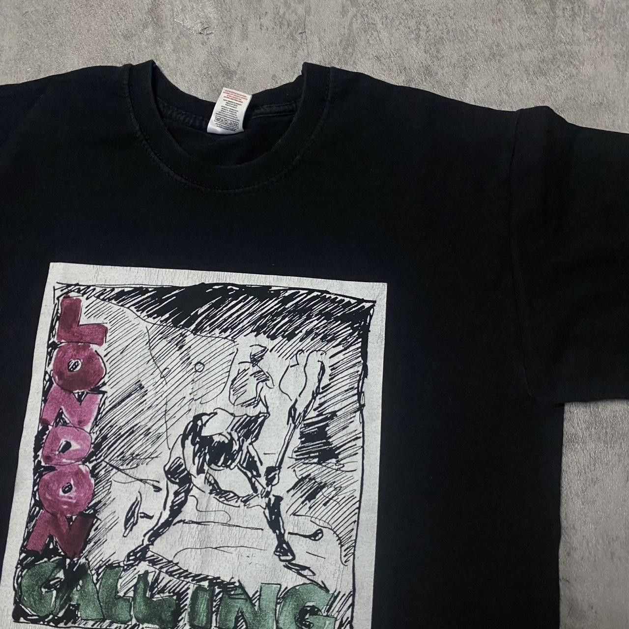 Fruit Of The Loom Black London Calling Fruit of the Loom T-shirt #punkrock Size US S / EU 44-46 / 1 - 2 Thumbnail