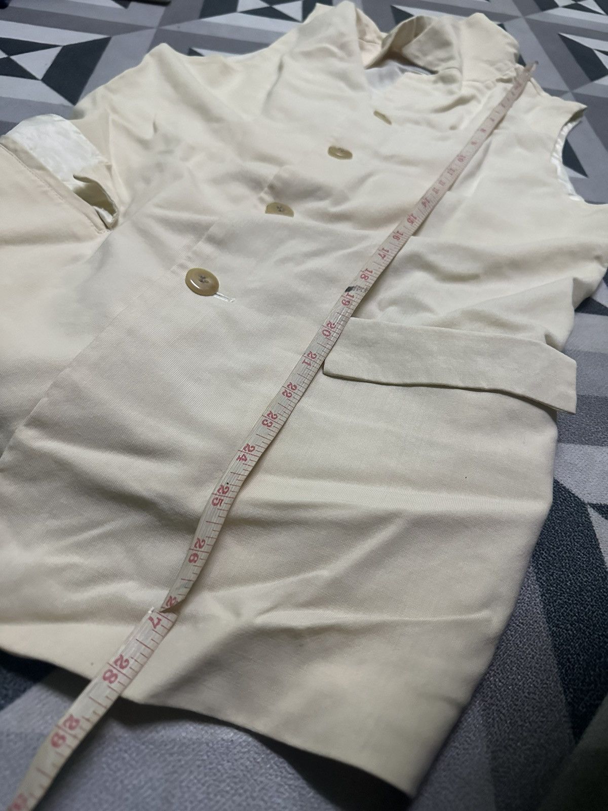 Yohji Yamamoto Workshop Yohji yamamoto jacket sleeveless Size M / US 6-8 / IT 42-44 - 9 Thumbnail