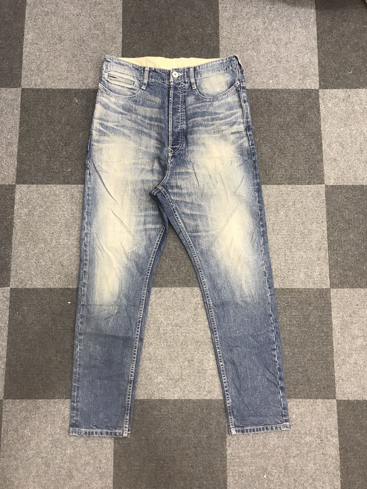 Designer × Japanese Brand NATAL STUDIO Dropped Crotch Jeans Size US 32 / EU 48 - 3 Thumbnail