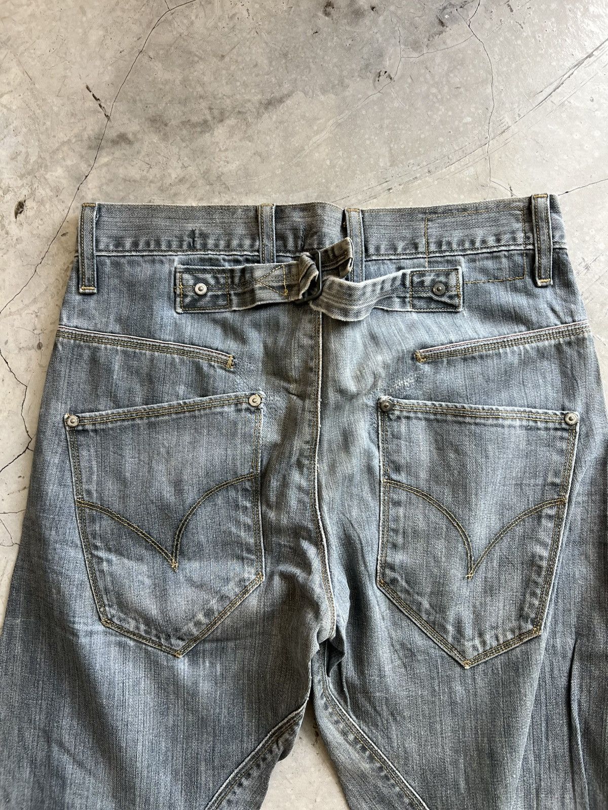 Levi's Levis Engineered Jeans Buckle Back Tag W28 Actual 30x29 Size US 28 / EU 44 - 7 Thumbnail