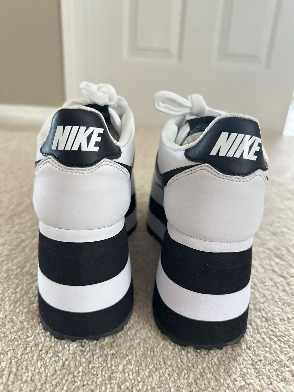 Comme des Garcons × Nike COMME des Garcons x Nike Wmns Cortez 'Check White' Size US 5 / IT 35 - 5 Thumbnail